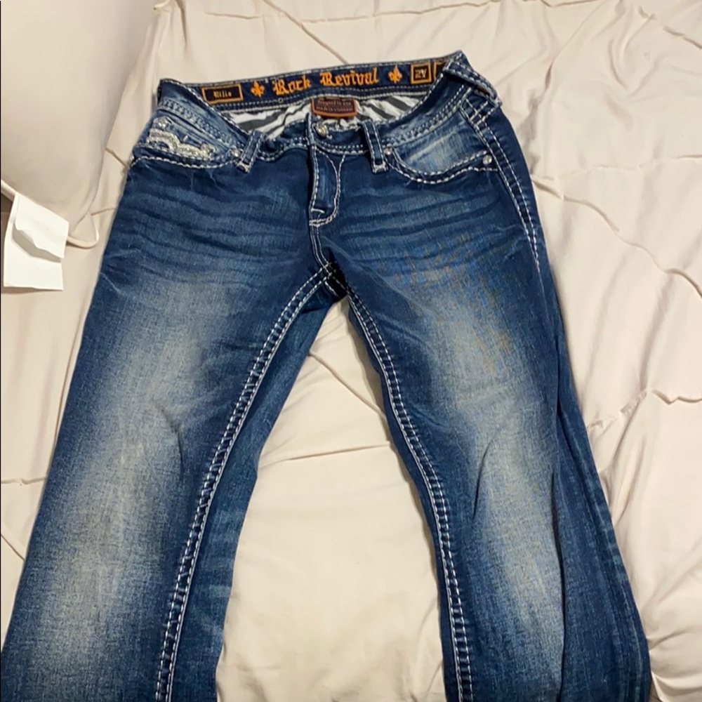 Rock revival jeans.